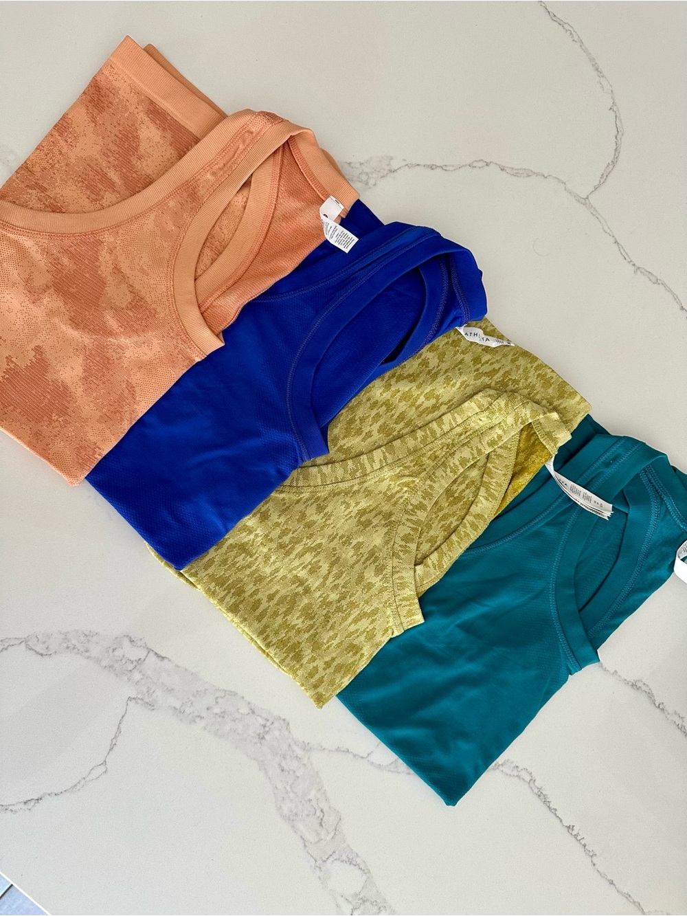 4-Athleta Momentum Racerback Tank Bundle